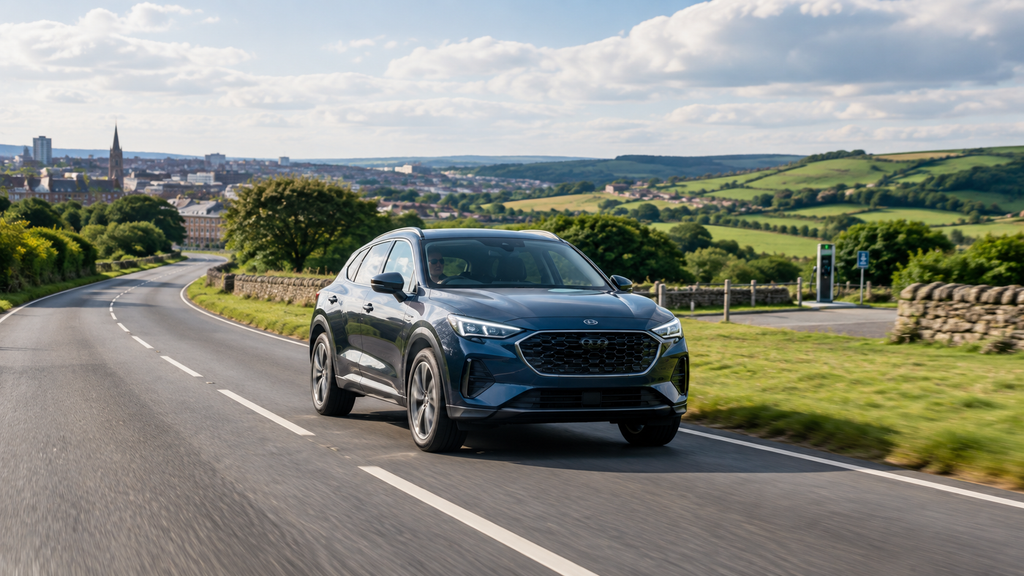 Plug-in hybrid car offering electric driving and petrol flexibility for UK drivers