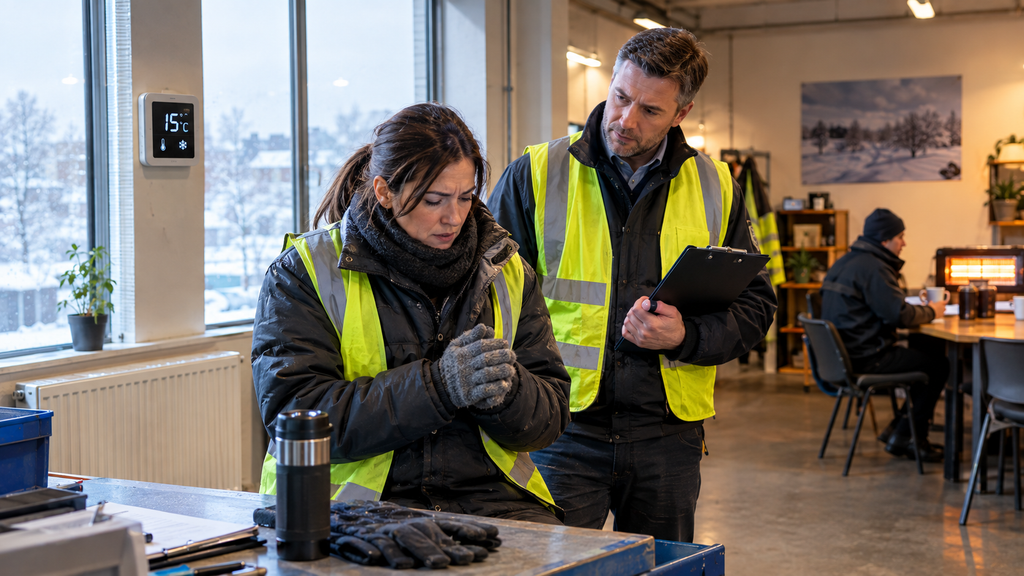 Cold stress prevention and occupational health risks in the workplace