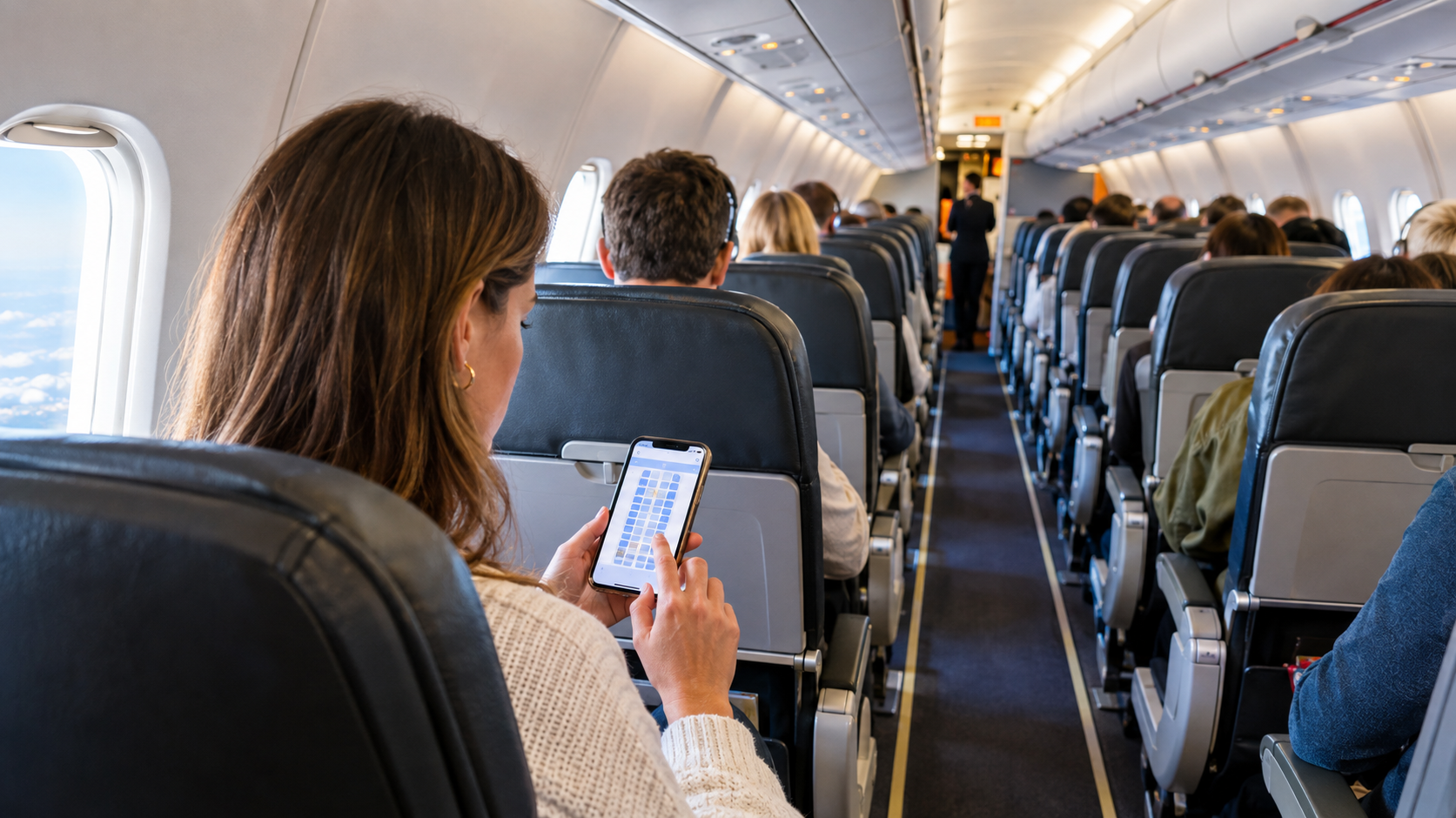 easyjet seating map