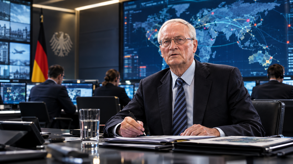 August Hanning’s role in German national security and crisis management