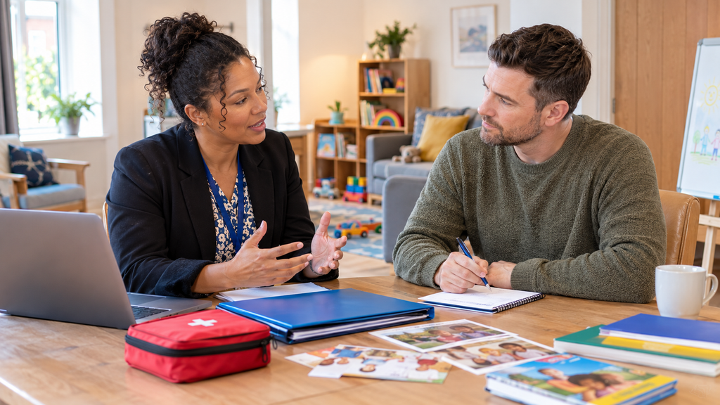 Foster care training and preparing for placements in the UK